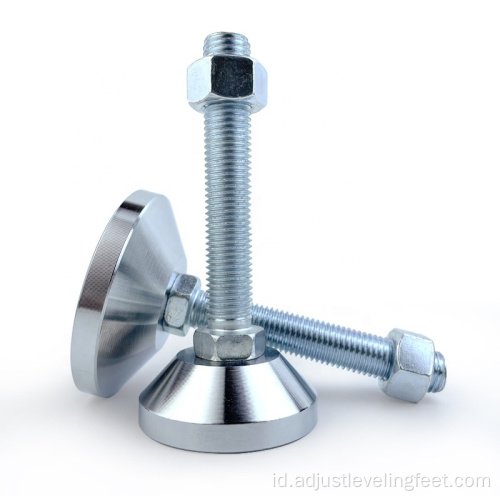 Ms stud pad stainless steel steel yang dapat disesuaikan kaki leveling